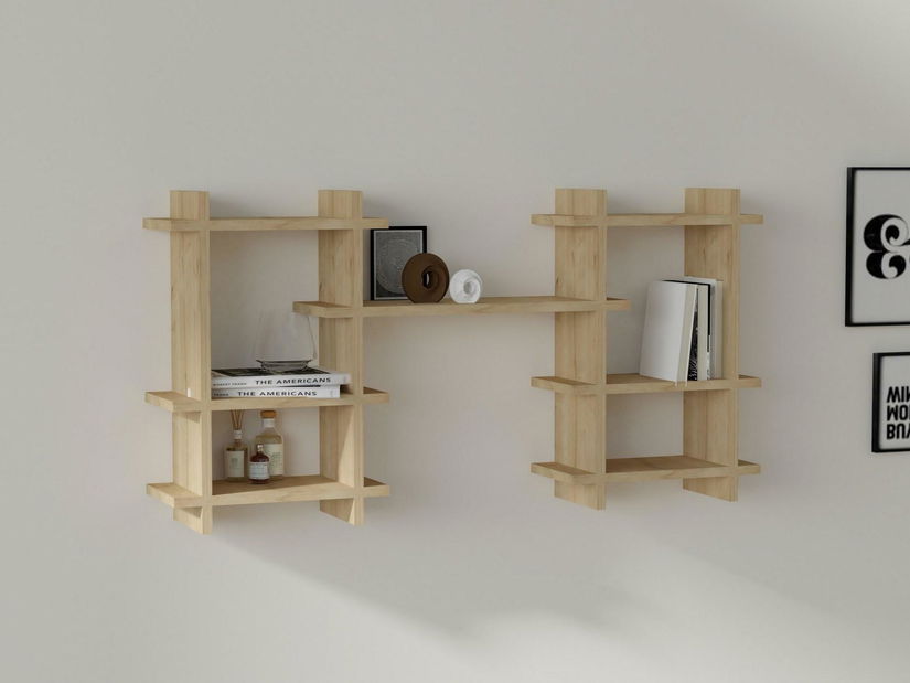 Polc Dubape (zafír tölgy) 