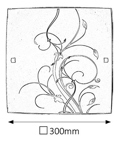Aplică Elina 3692 (alb + negru)