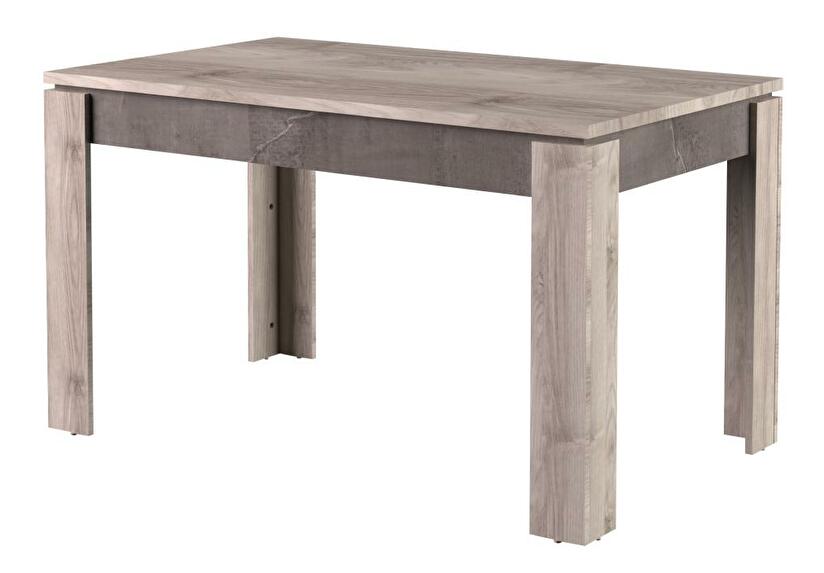 Jedálenský stôl Jess new (gaštan nairobi + onyx) (pre 4 až 6 osôb)