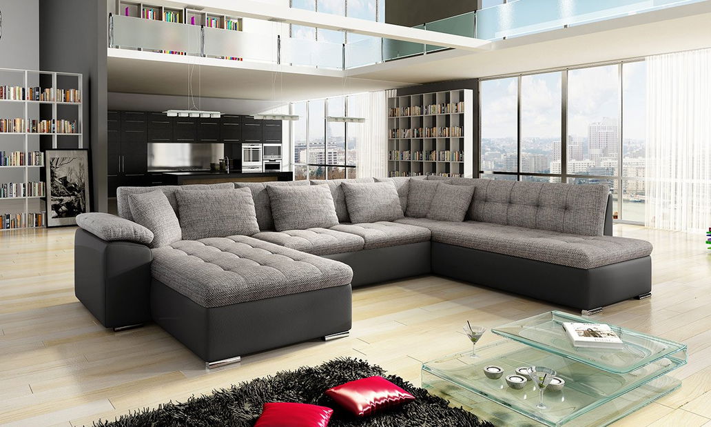 Kutna garnitura u obliku slova U Talina na razvlačenje (D) (Majorka 03)