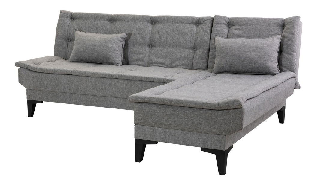 Sarokkanapé Santic (szürke)