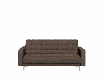 Sofa trosjed ABERLADY (tekstil) (tamno smeđa)