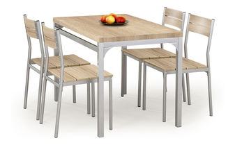 Blagovaonski set Benua hrast sonoma (za 4 osobe) (hrast sonoma)