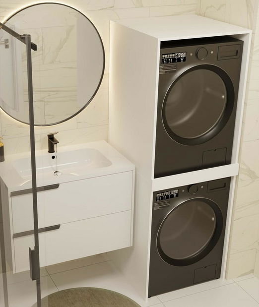 Ormarić za dvije perilice rublja Perdieron 1 (bijela)