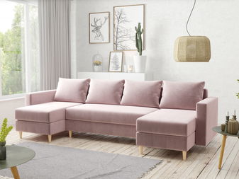 Rohová sedacia súprava U Lover (zelená)