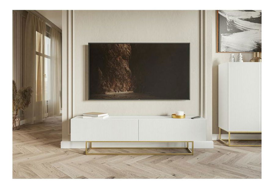 TV ormarić/stolić Vertigo V2 (bijela)