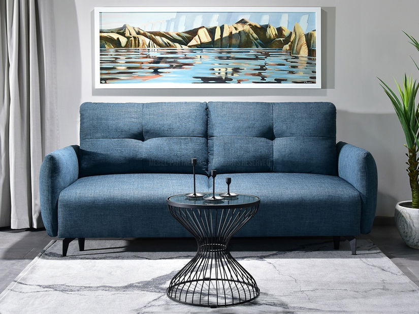 Kétszemélyes kanapé Lasciare (fekete)