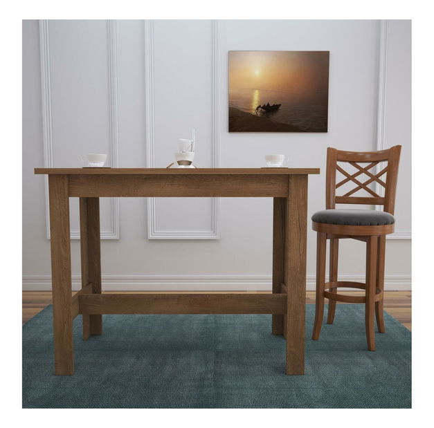 Masă sufragerie Barbra (pentru 4 persoane) (stejar caucaz)