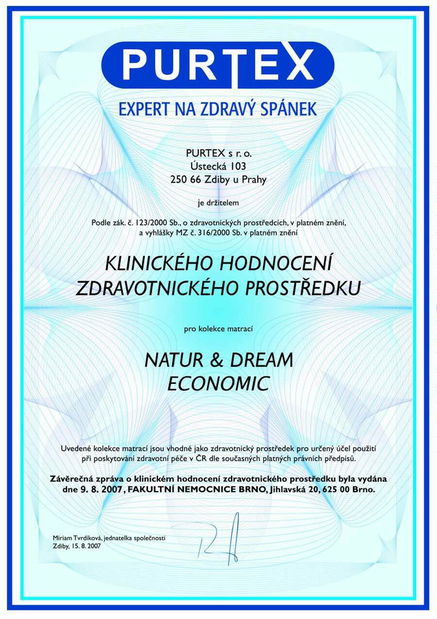 Matrac Brigita SOFT 200x140 cm