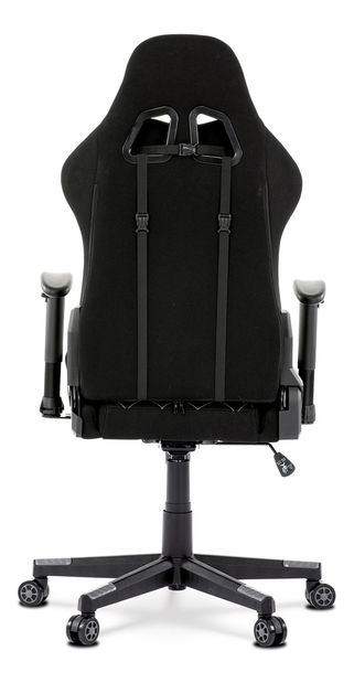 Kancelárske/herné kreslo Zarax-Z606-GREY (čierna + sivá)