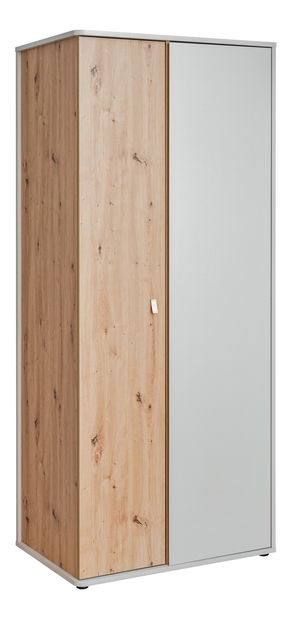 Dulap Voncile 20 ASPG VV SU (gri perlat + stejar artrisan)