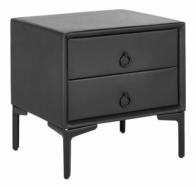 Noptieră SANAZA (negru)