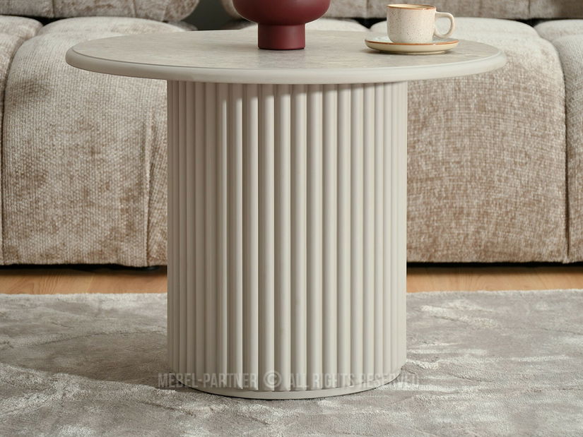 Stolić za kavu Decimo (mramor + siva)