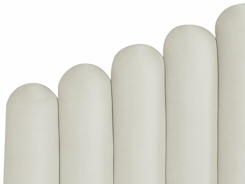 Manželská posteľ 140 cm Valhala (biela) (s roštom a úložným priestorom)