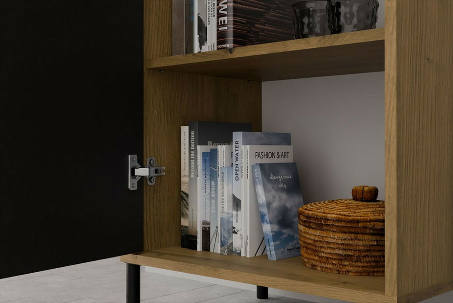 Szekrény Kamarussa Slim 1 (artisan tölgy)