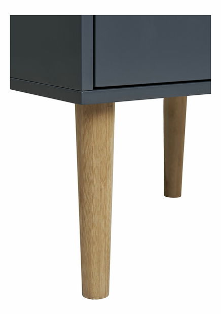 Nočný stolík Bnamira 2 (tmavosivá)