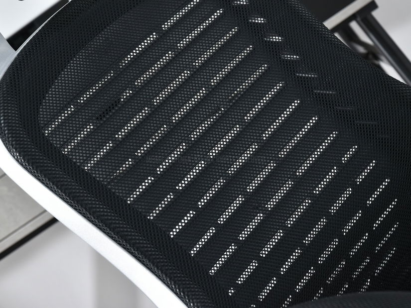 Fotel Lumpo (fekete + ezüst)