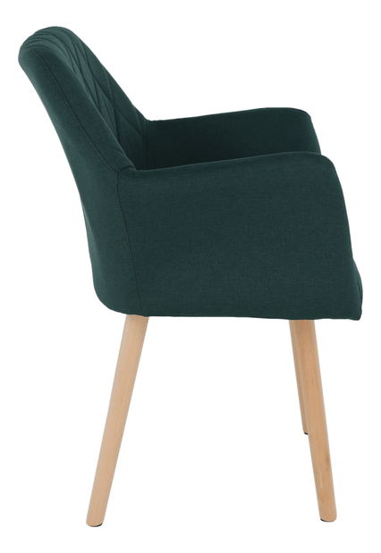 Kreslo Elkino (smaragdová)