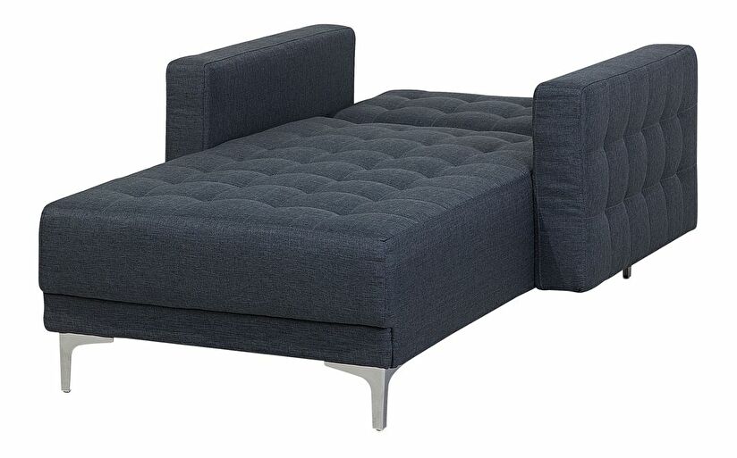 Fotoliu șezlong relaxare ABERLADY (textil) (gri)