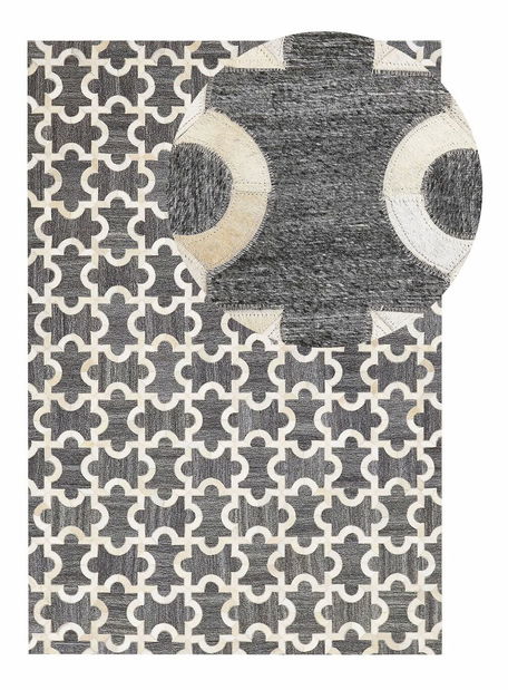 Koberec 140 x 200 cm Yedza (sivá)