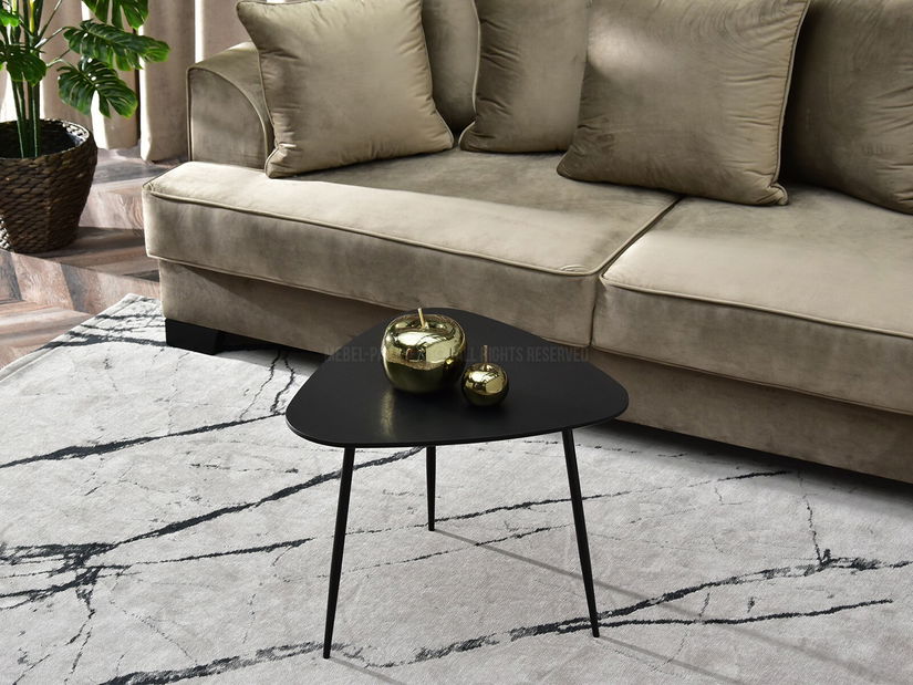 Dohányzóasztal Rossi S (fekete)