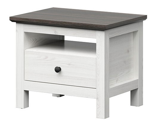 Éjjeliszekrény Hesen KOM1S/5/6 (világos sibiu vörösfenyő + fenyő larico)