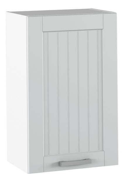 Dulap superior de bucătărie Janne Typ 5 (gri deschis + alb)