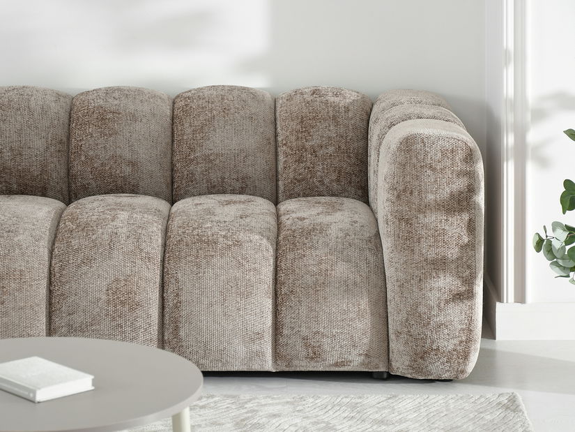 Pohovka dvojsedačka Ocupan (čierna)