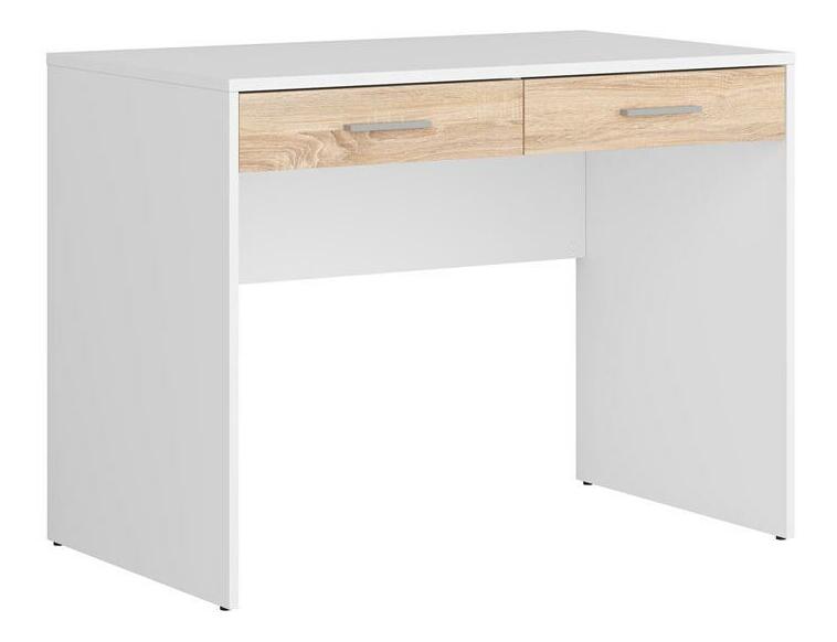 Íróasztal Nepo Plus 2 (fehér + sonoma tölgy) 
