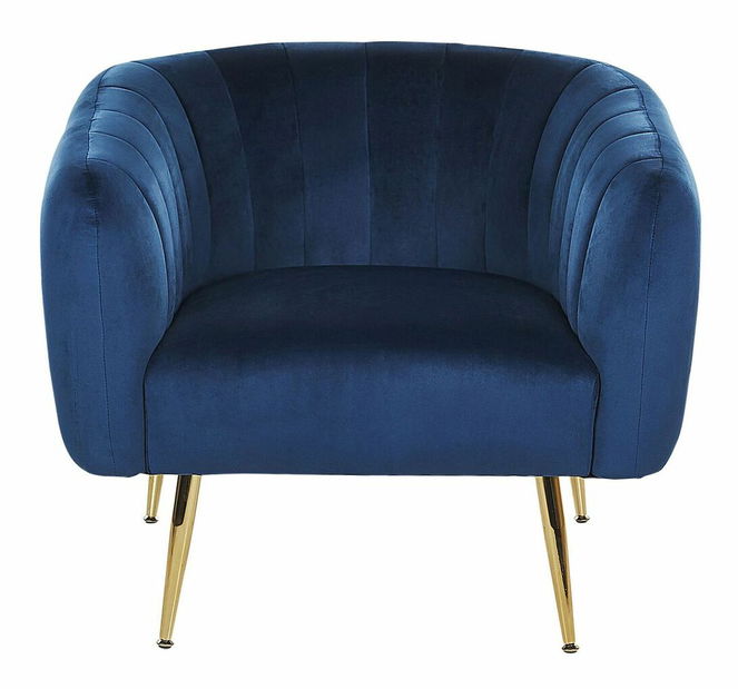 Fotoliu LANCO (albastru închis)