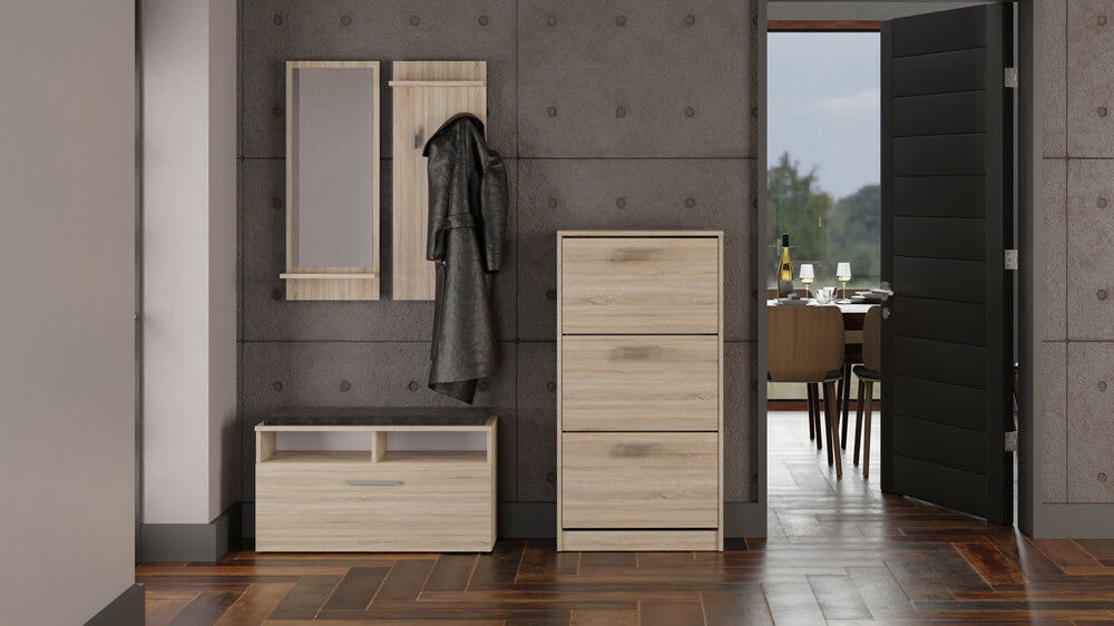 Pantofar (dulap pantofi) Permanente 1 (stejar sonoma)