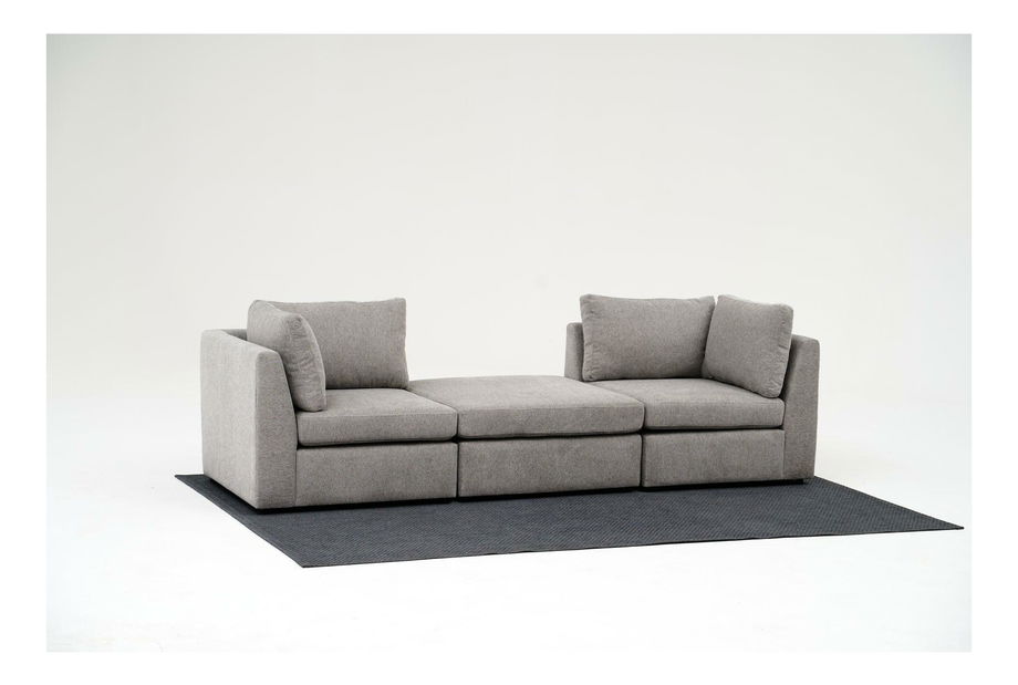 Sarokkanapé Mottonella 3 (világosszürke)