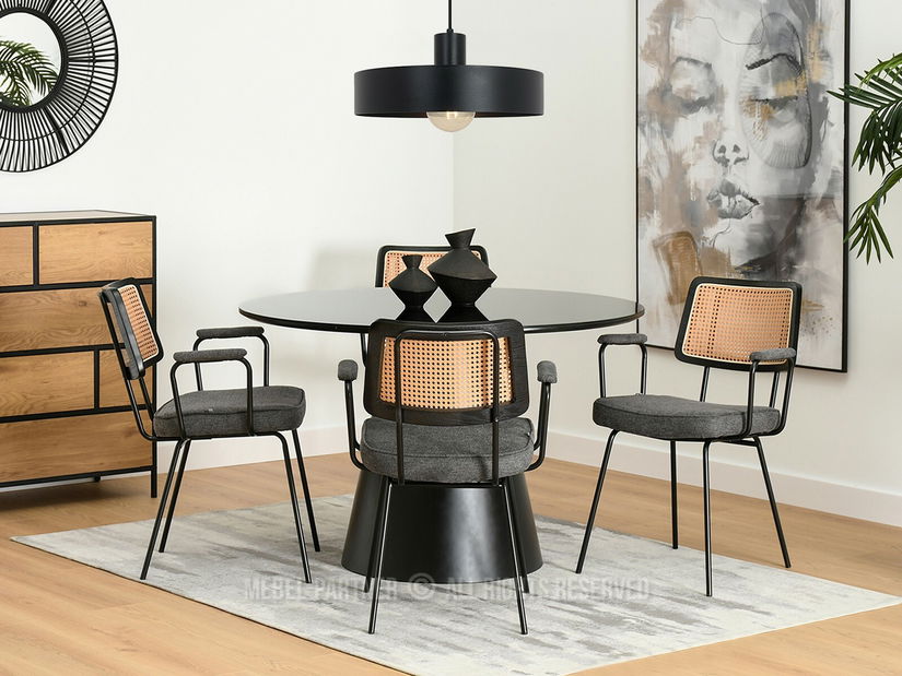 Szék Cleo (grafit + fekete)