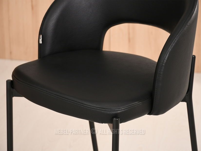 Scaun Gustav (negru)