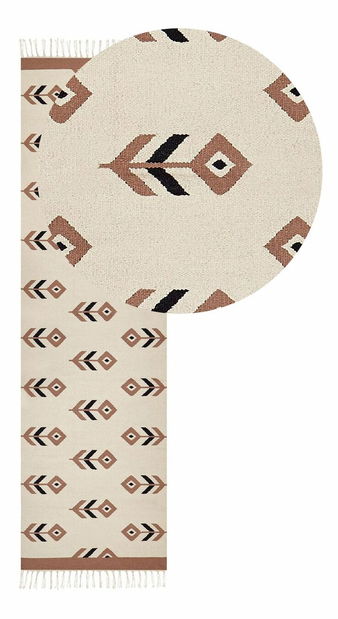 Koberec 140 x 200 cm Niava (béžová)