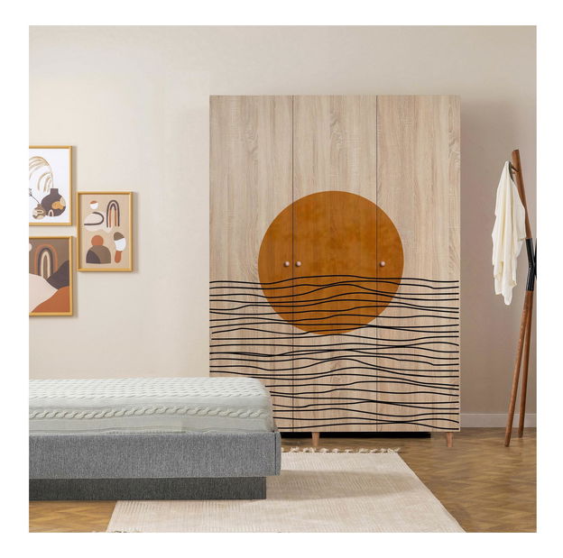 Ruhásszekrény Leila 974 (szonoma tölgy)