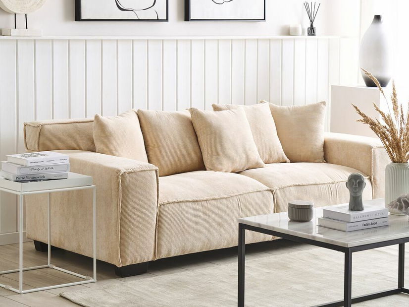 Canapea trei locuri VASAN (bej)