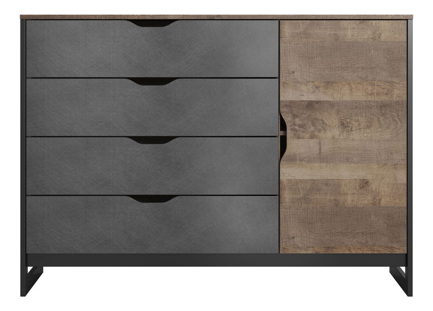 Komód Adrissa M (sand grande tölgy + matera)