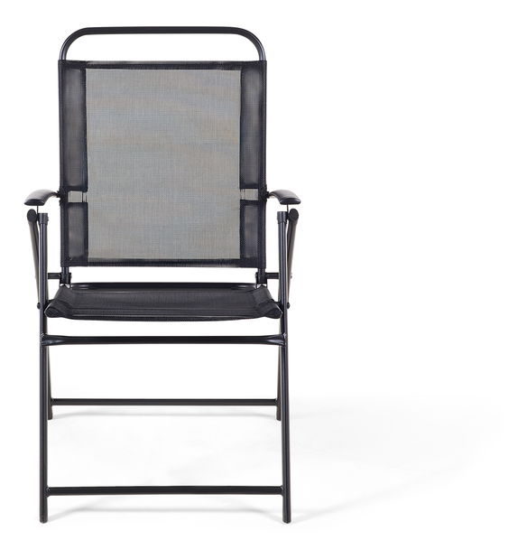 Záhradná stolička Love (čierna)