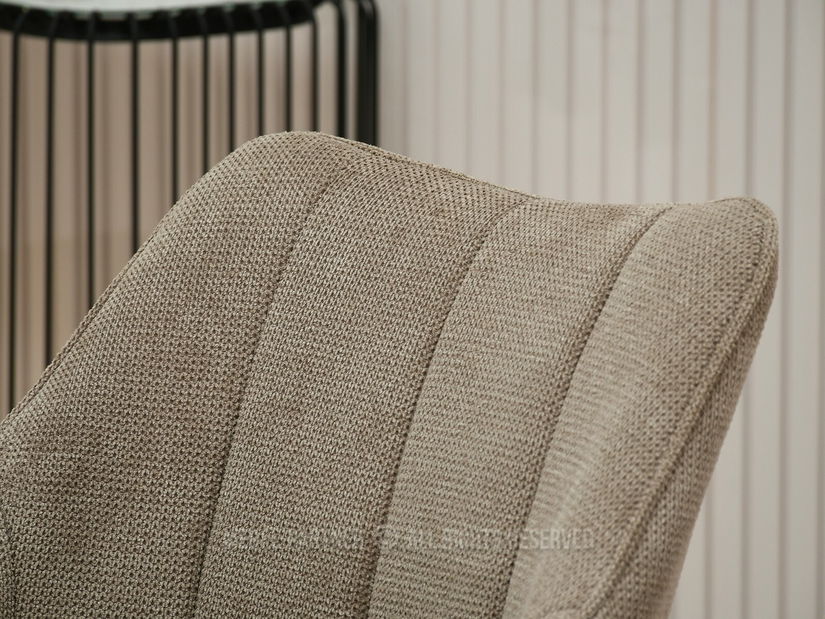 Szék Carl (bézs + króm)