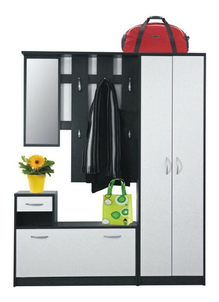 Predsieň Mecki wenge+biela