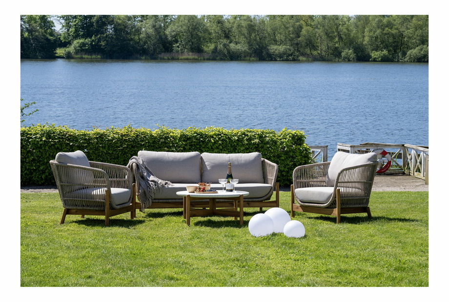 Konferenčný stolík Taleria 10 (prírodná + biela)