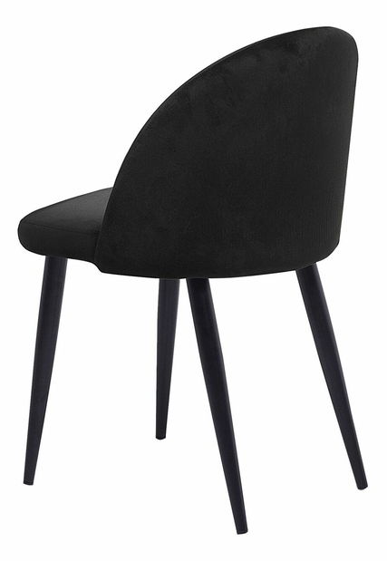 Set 2ks. jedálenských stoličiek Visla (čierna)