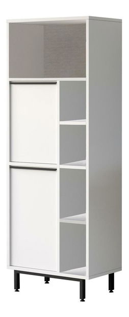 Kuhinjski regal Otto 10 A (bijela + crna)