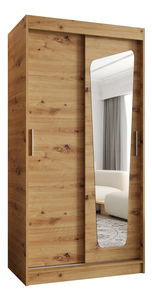 Šatníková skriňa 100 cm Mokka (dub artisan)