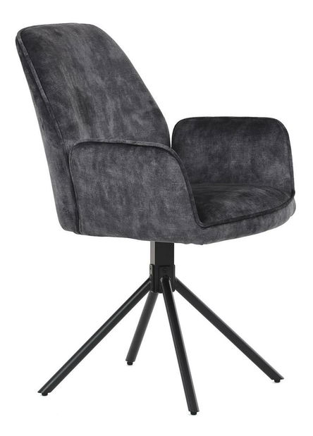 Jedálenská stolička Heridas (čierna)