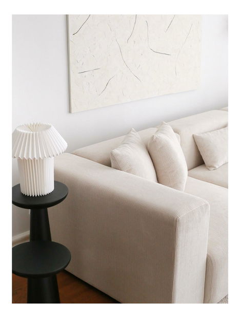 Sarok ülőgarnitúra Yorky (fehér)