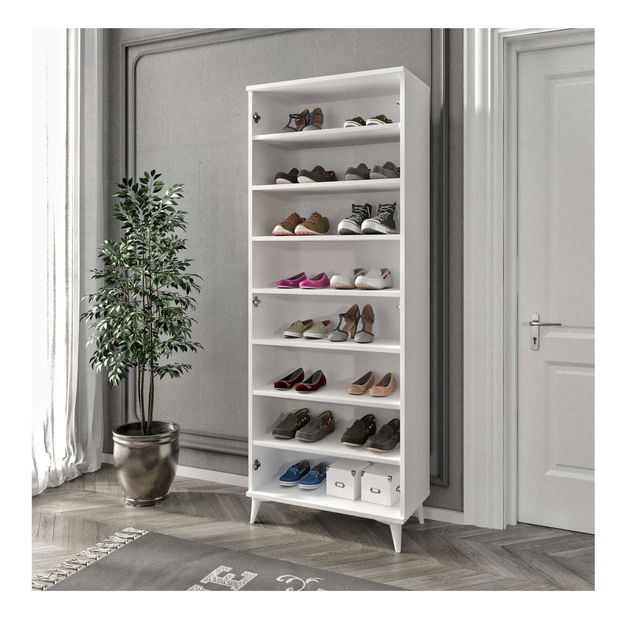 Botník (skrinka na topánky) Seluvu (biela)