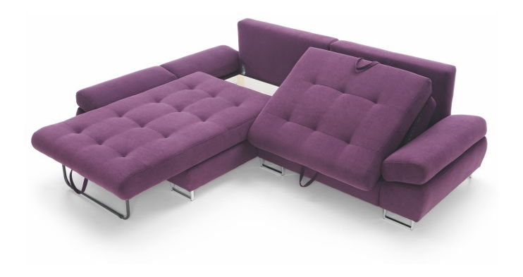 Colțar Grena (violet + muștar) (S) 