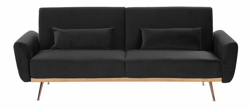 Háromszemélyes kanapé Ely (fekete)